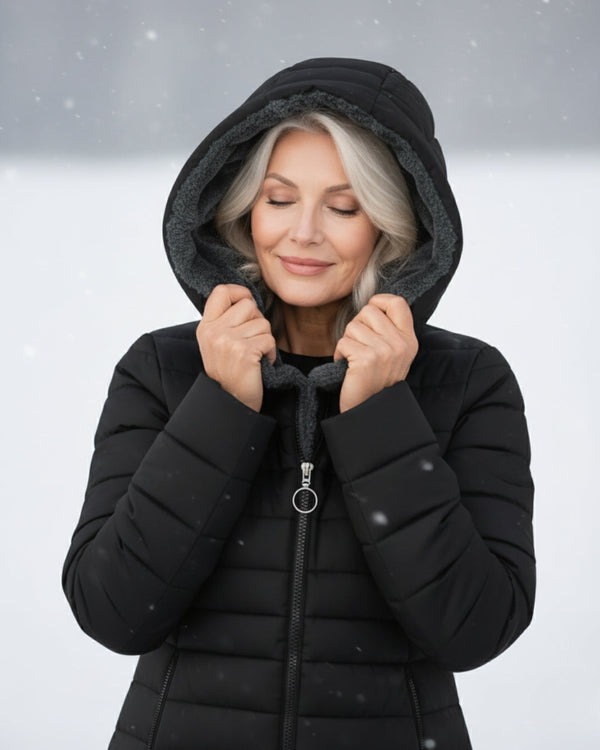 Clair | Casaco puffer com forro polar