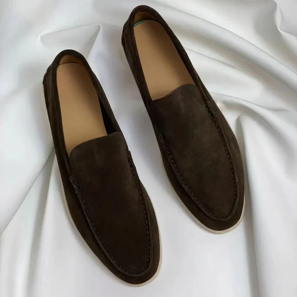 Lorenzo | Loafers premium em camurça