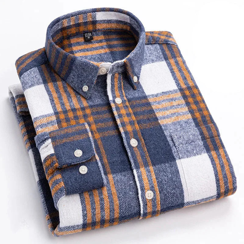 Rothwell | Camisa premium de flanela em algodão