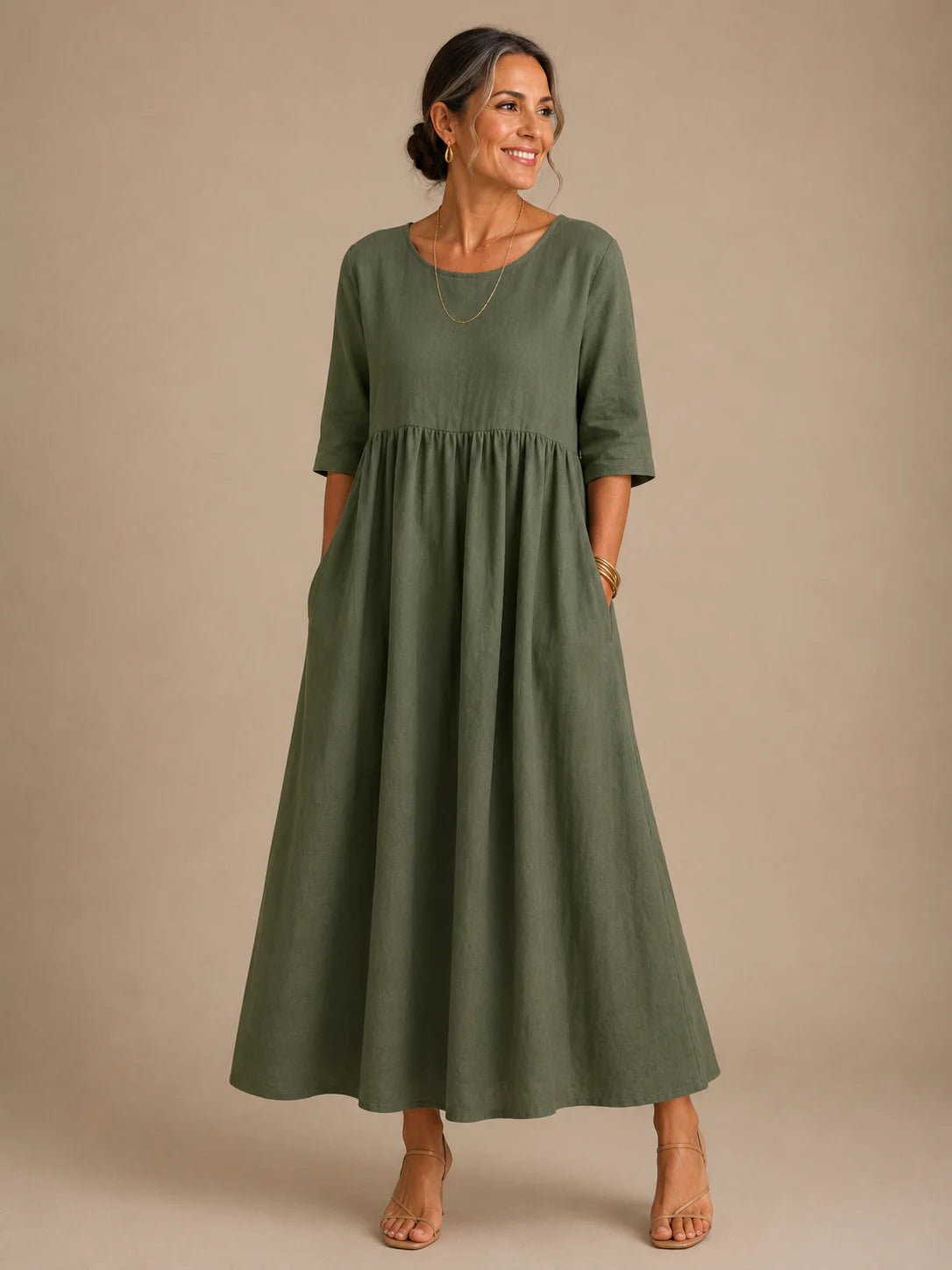 Simona | Vestido com corte favorecedor