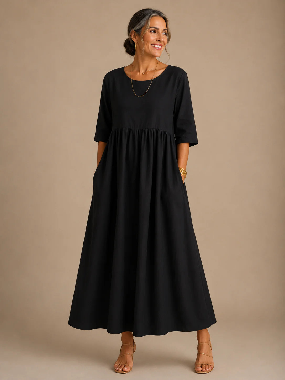 Simona | Vestido com corte favorecedor