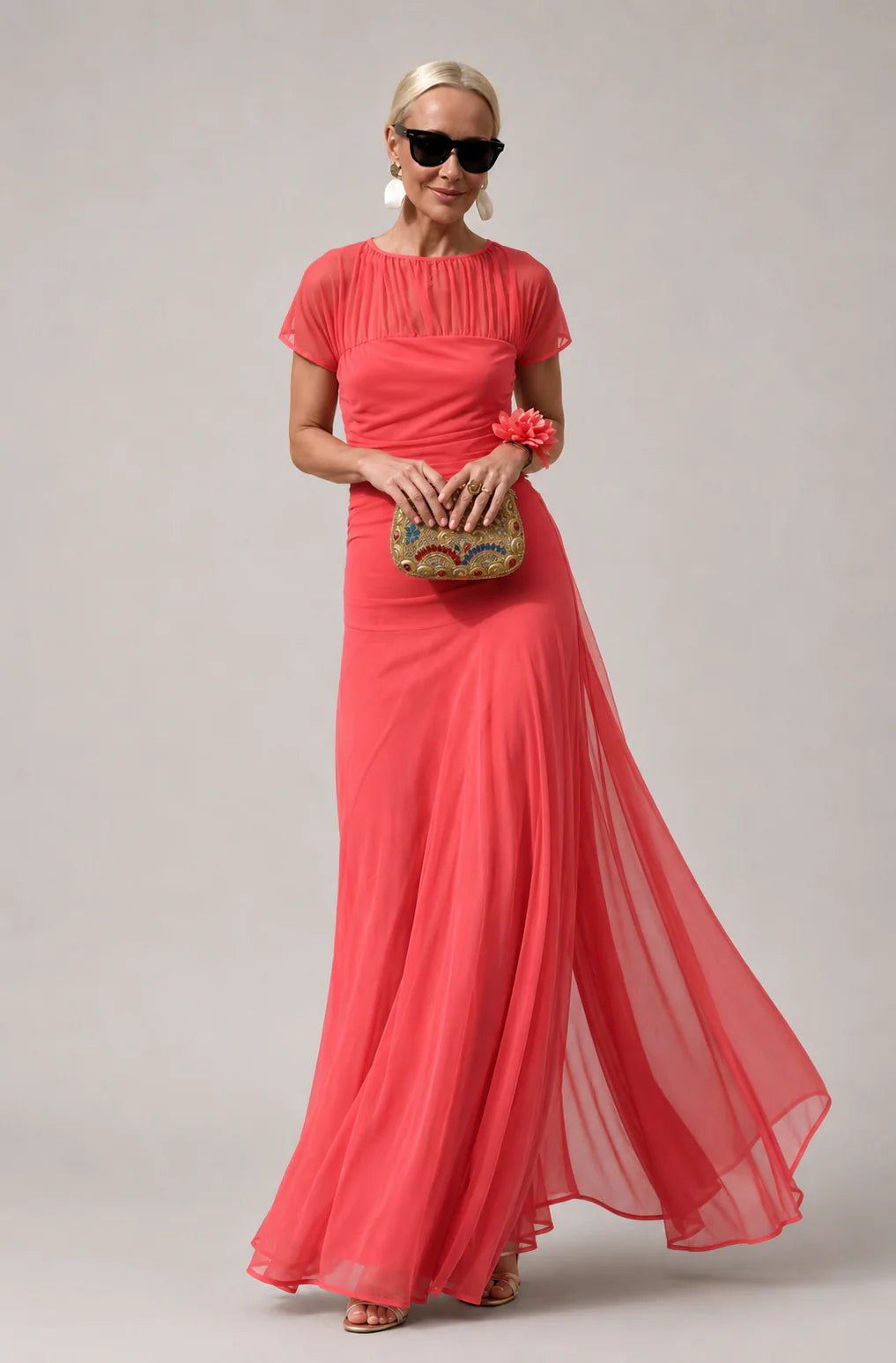 Lauren | Vestido em chiffon