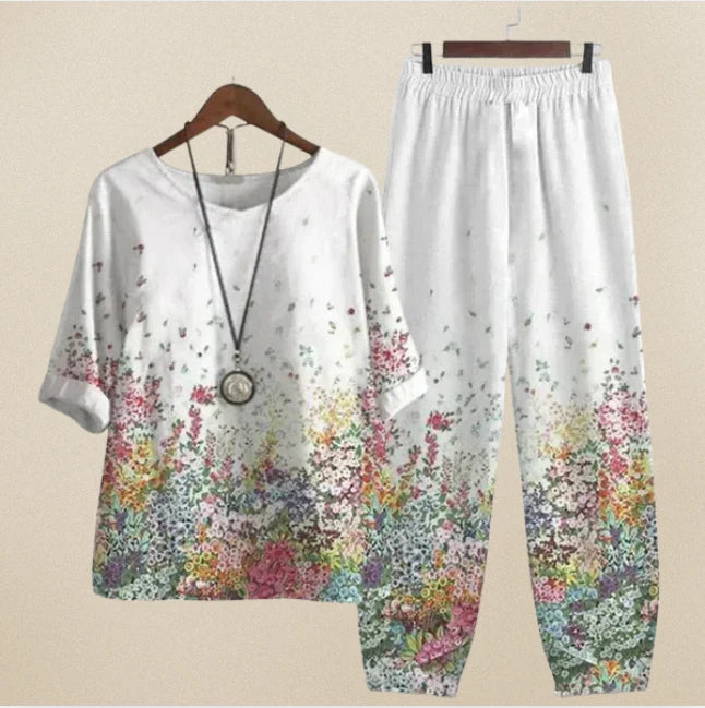 Lilou | Conjunto confortável e elegante com camisa e calças