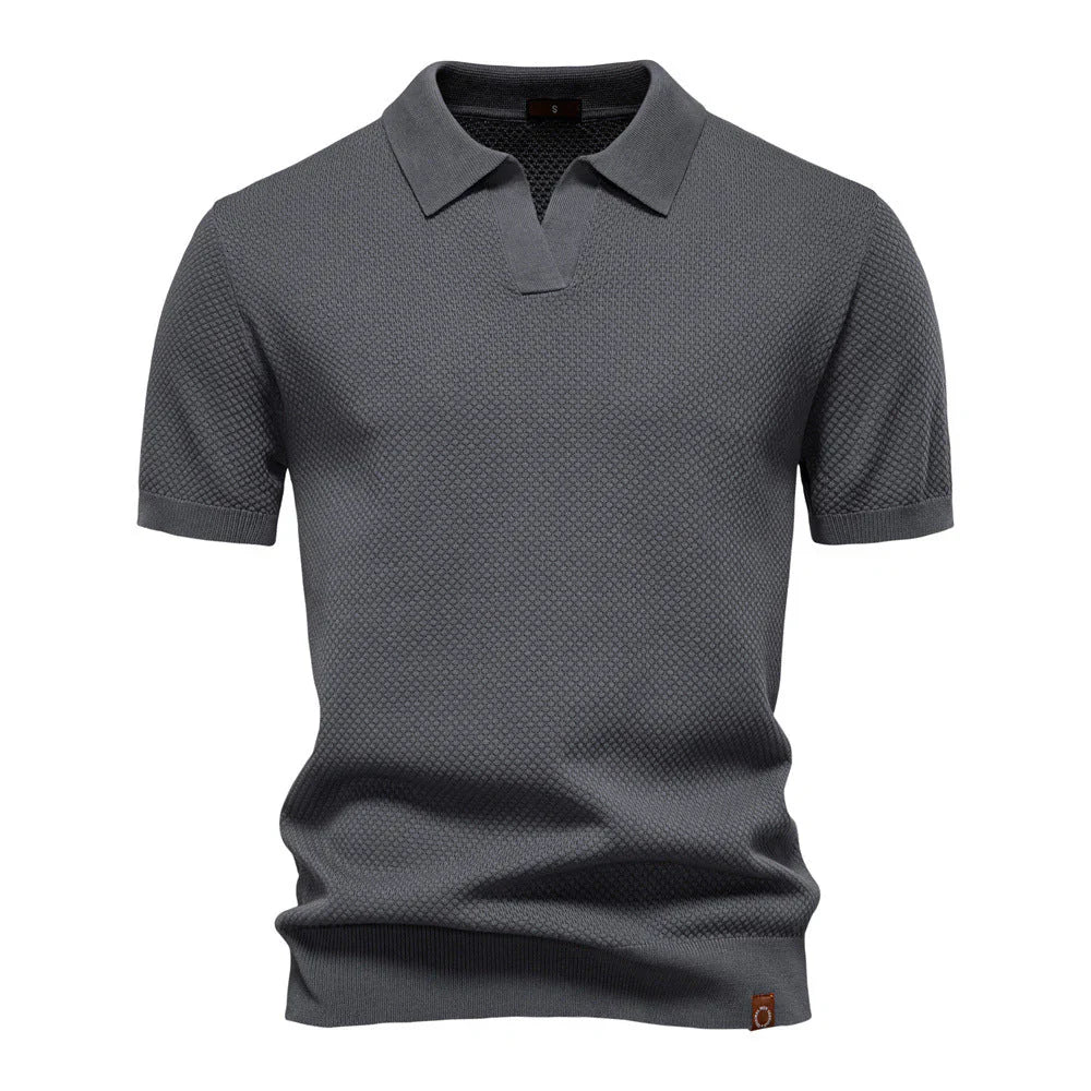 Kostas | Polo elegante de manga curta