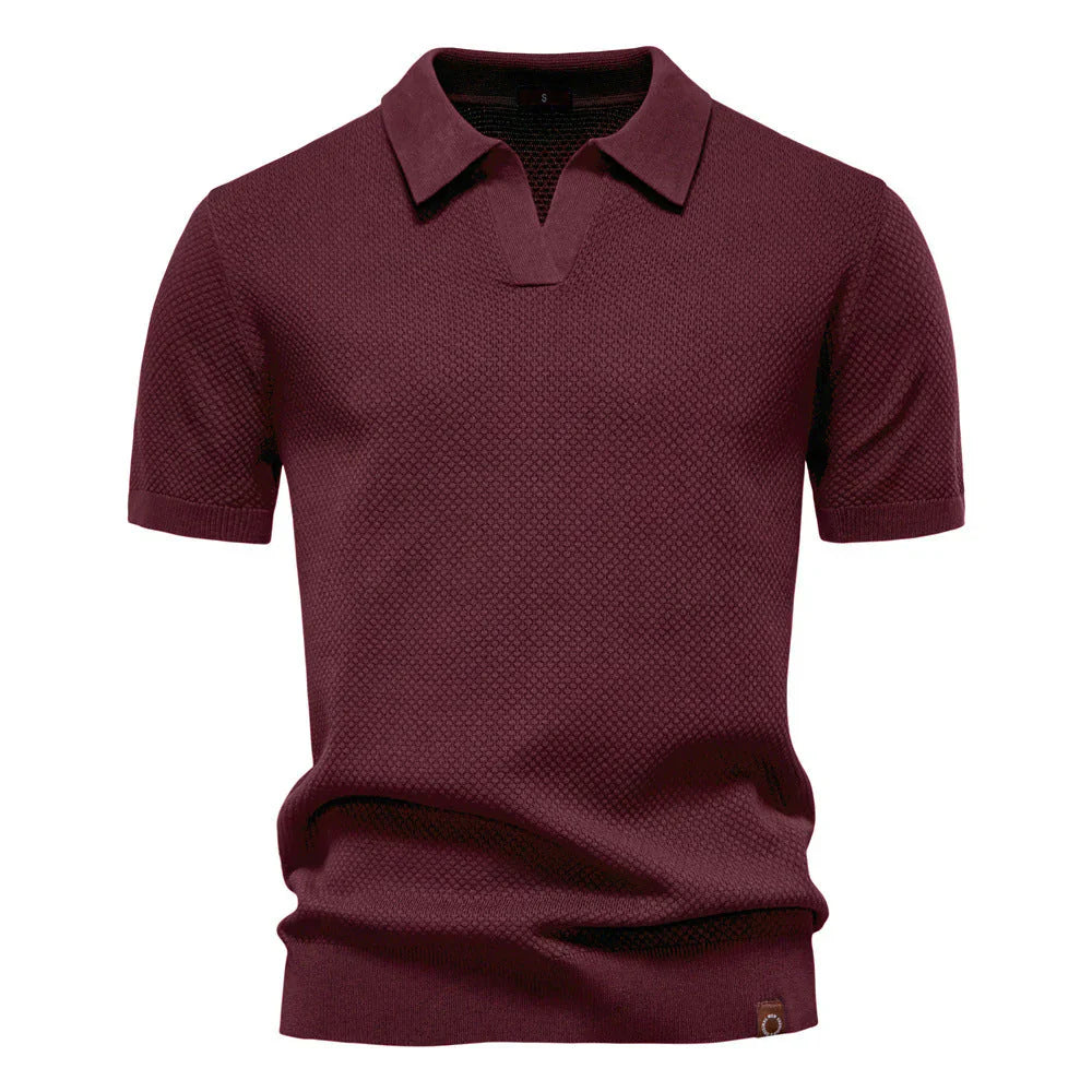 Kostas | Polo elegante de manga curta