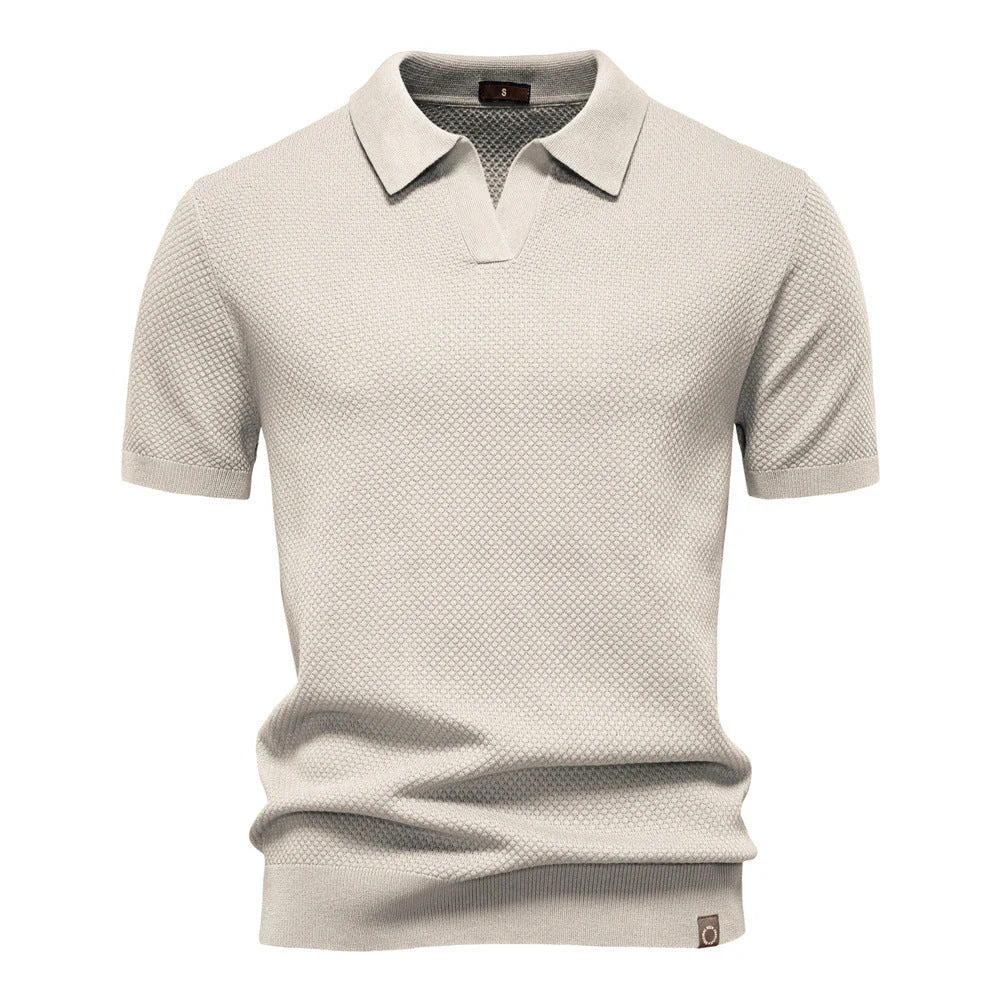 Kostas | Polo elegante de manga curta