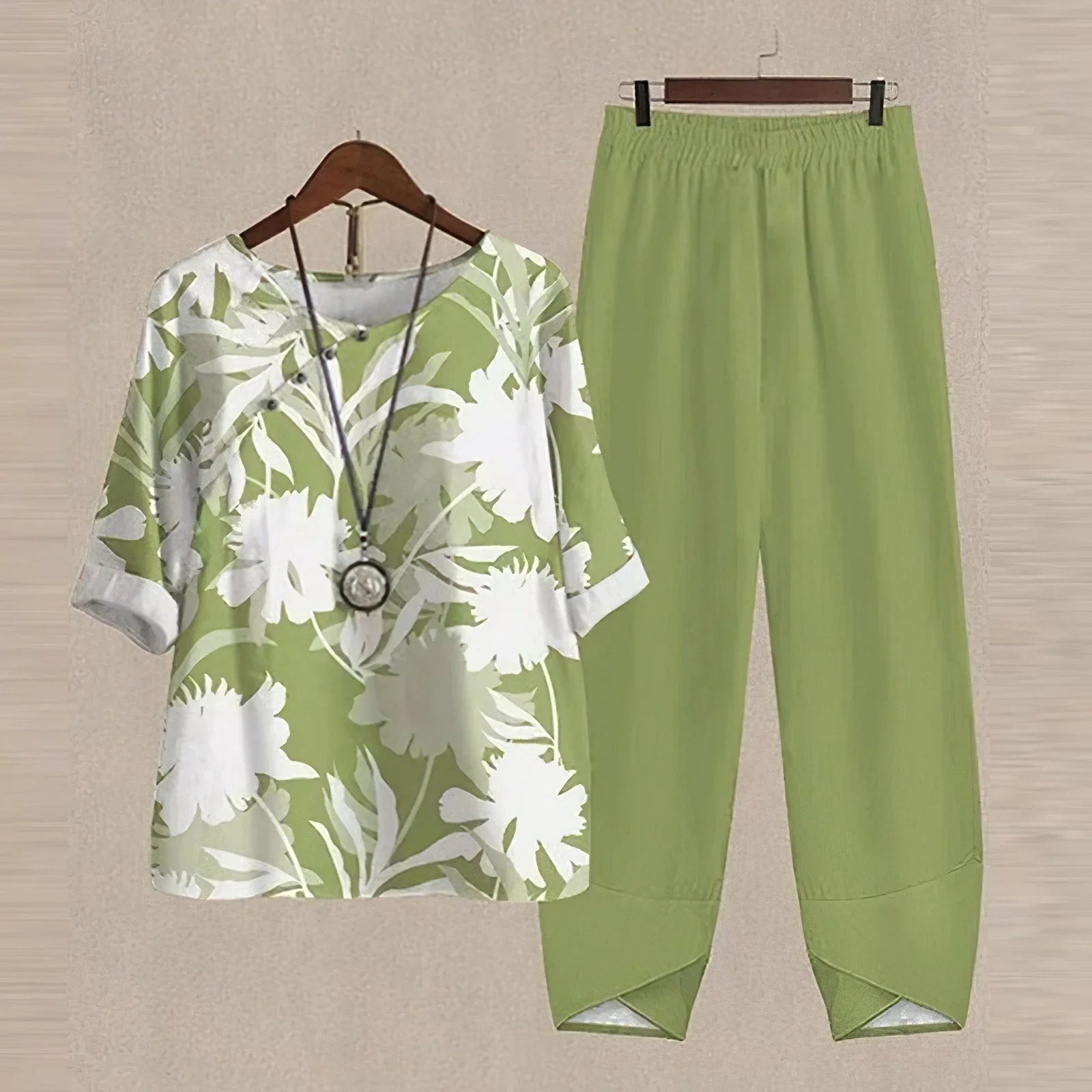 Lilou | Conjunto confortável e elegante com camisa e calças