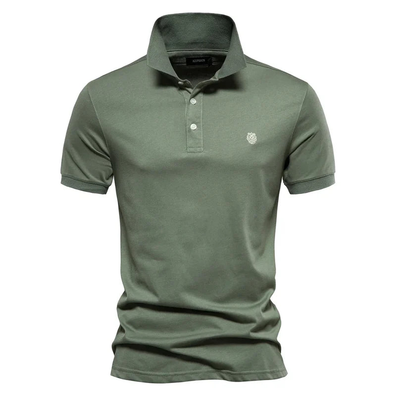 León | Polo clássico para homem