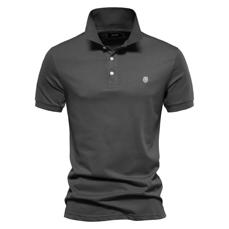 León | Polo clássico para homem