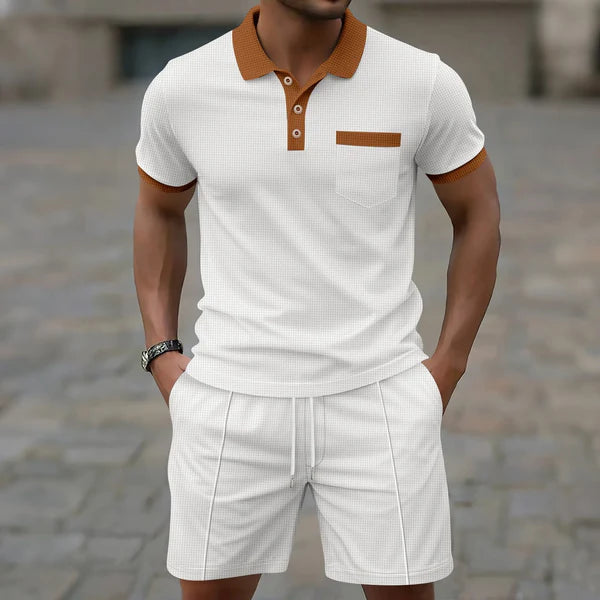 Niska | Conjunto polo clássico para homem