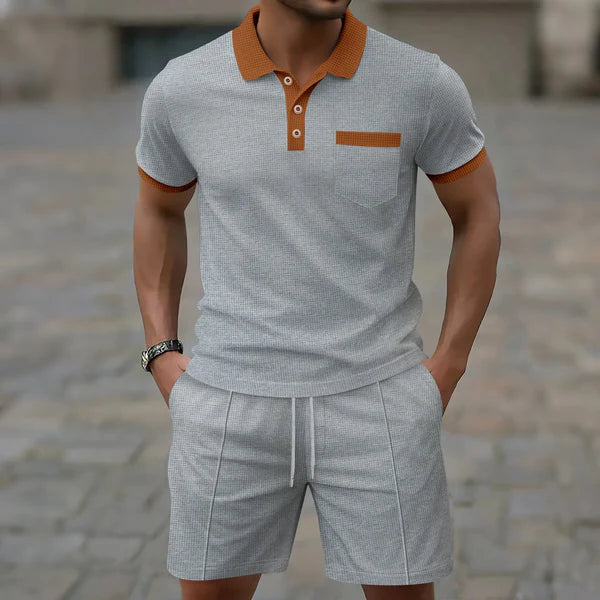 Niska | Conjunto polo clássico para homem