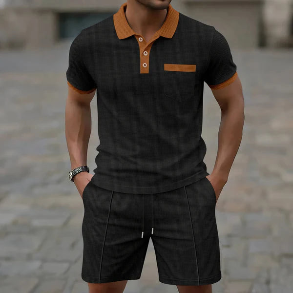 Niska | Conjunto polo clássico para homem