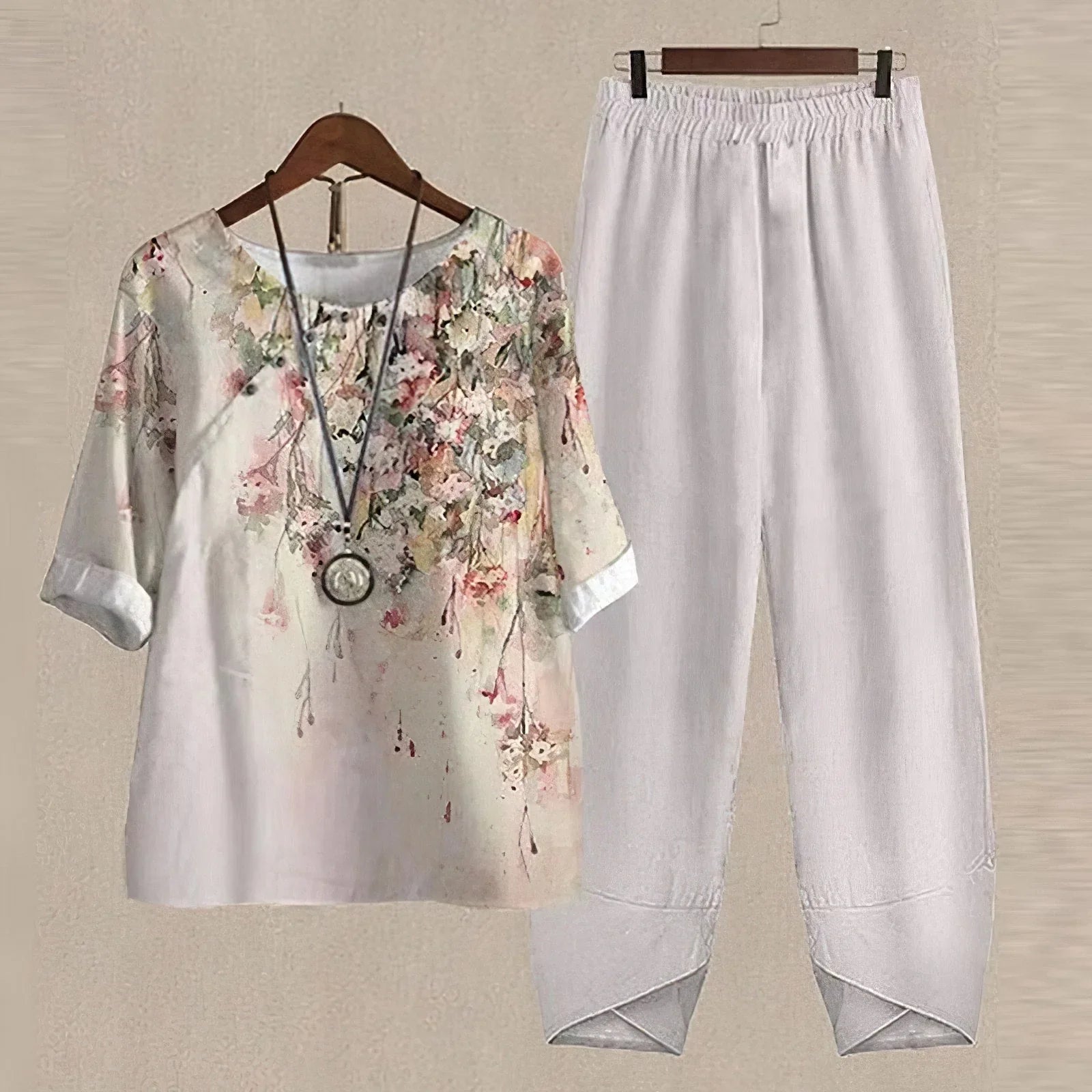 Lilou | Conjunto confortável e elegante com camisa e calças