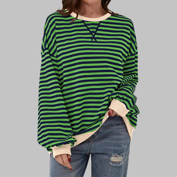 Falara | Camisola Descontraída às Riscas