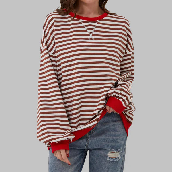 Falara | Camisola Descontraída às Riscas