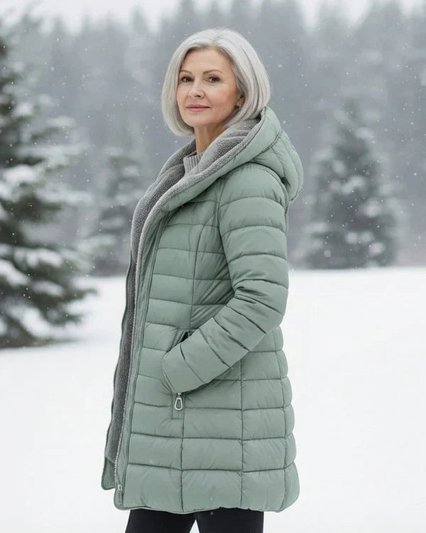 Clair | Casaco puffer com forro polar