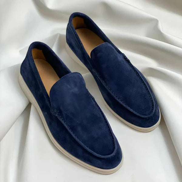 Lorenzo | Loafers premium em camurça