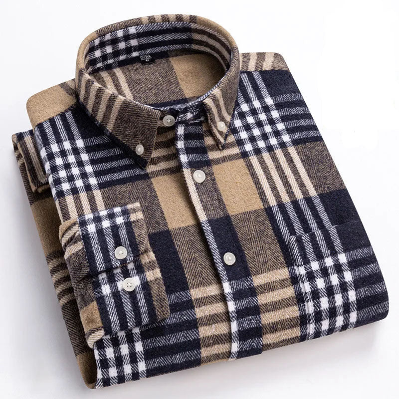 Rothwell | Camisa premium de flanela em algodão