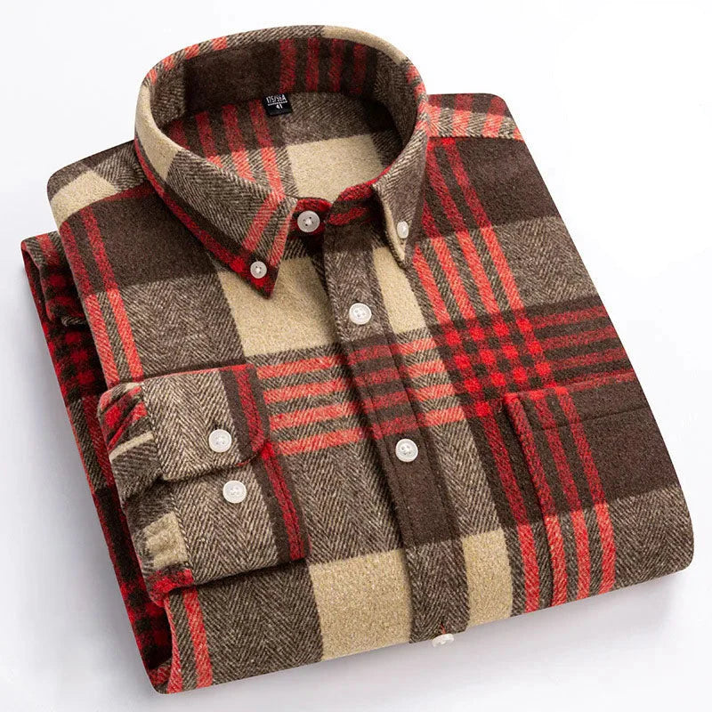 Rothwell | Camisa premium de flanela em algodão