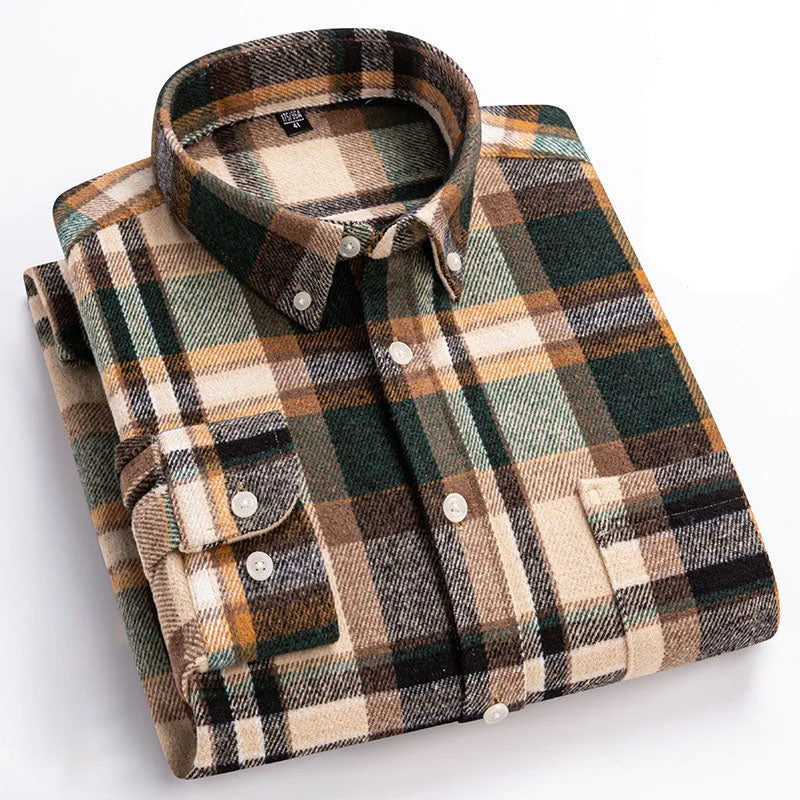 Rothwell | Camisa premium de flanela em algodão