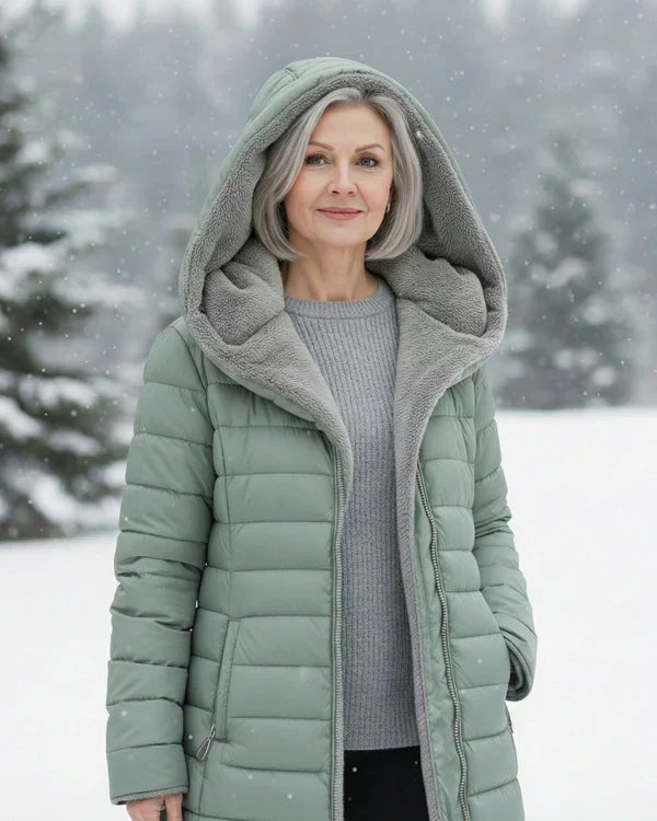 Clair | Casaco puffer com forro polar