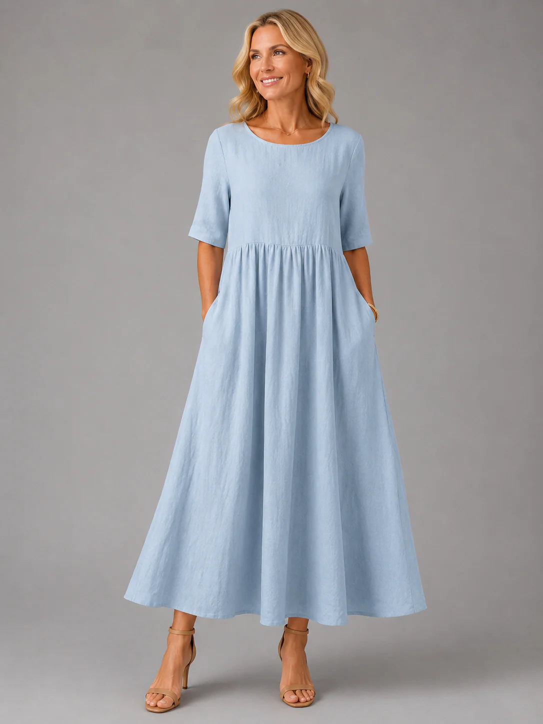 Simona | Vestido com corte favorecedor
