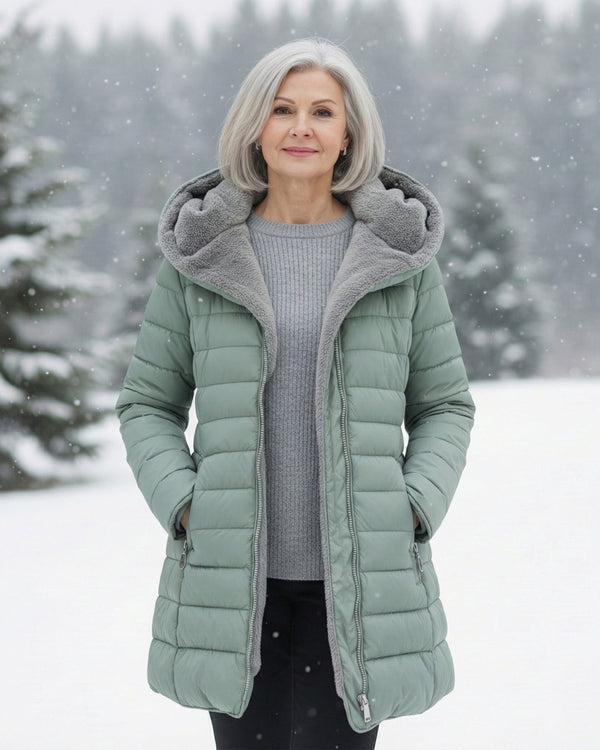 Clair | Casaco puffer com forro polar