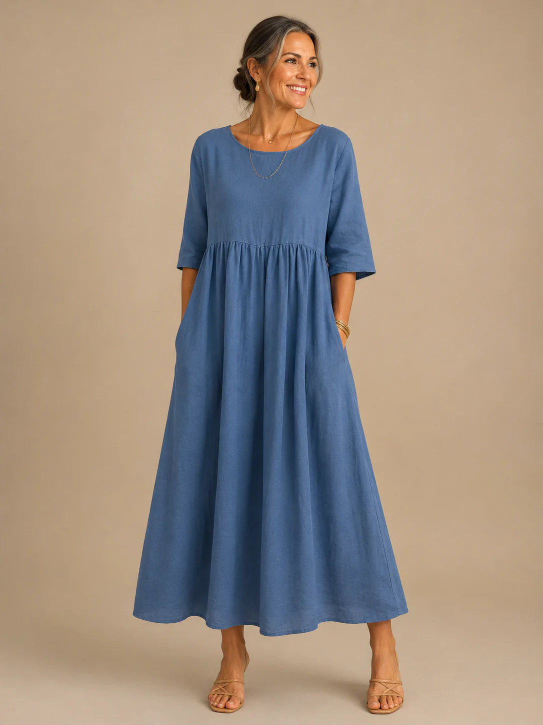 Simona | Vestido com corte favorecedor