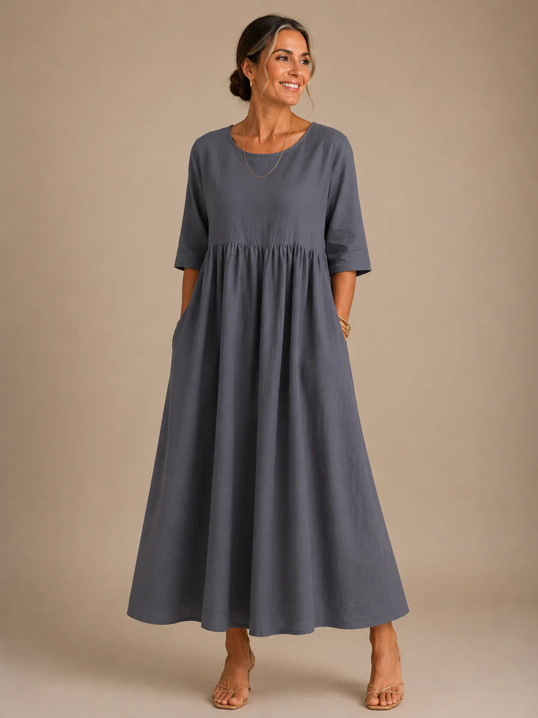 Simona | Vestido com corte favorecedor