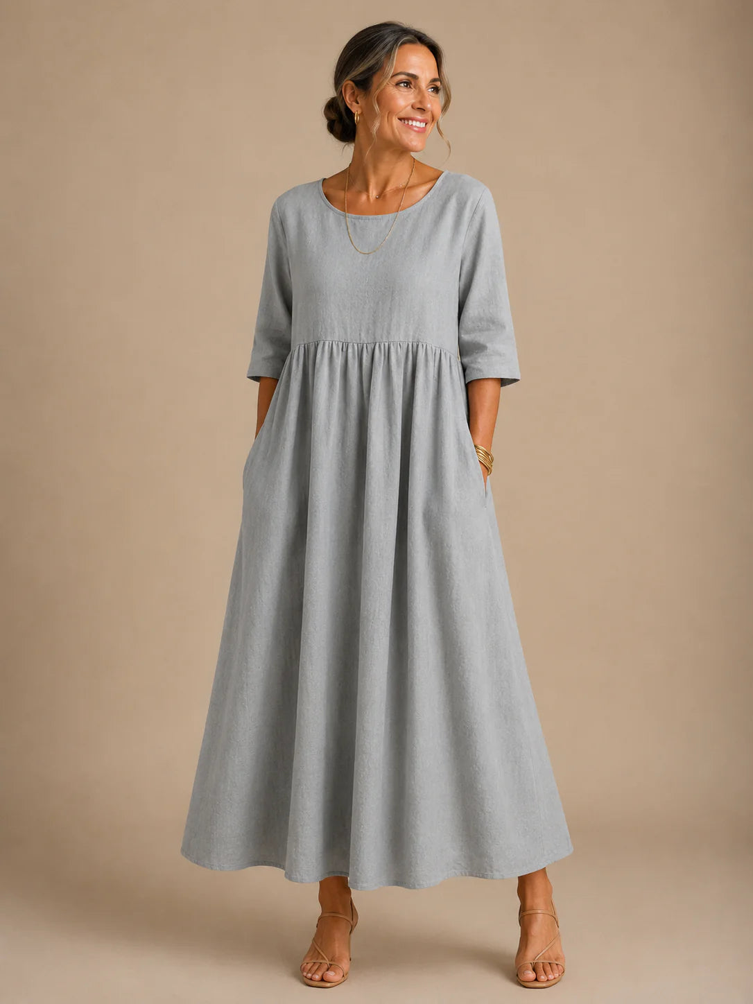 Simona | Vestido com corte favorecedor