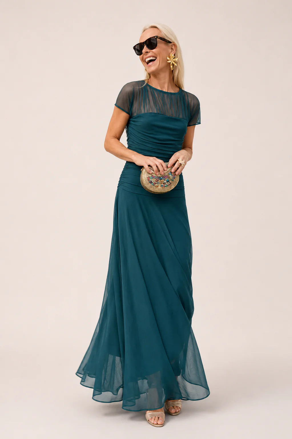Lauren | Vestido em chiffon