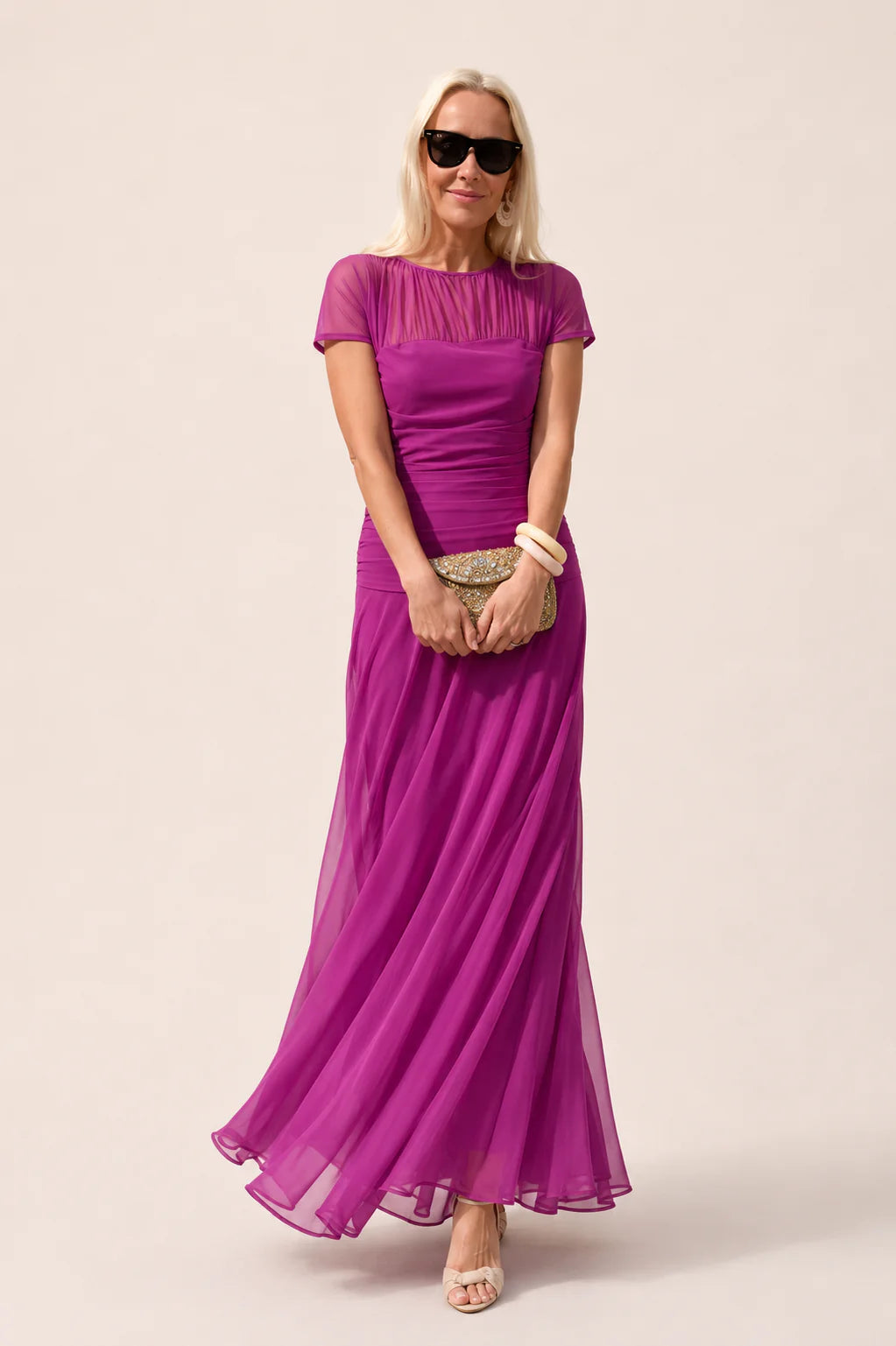 Lauren | Vestido em chiffon