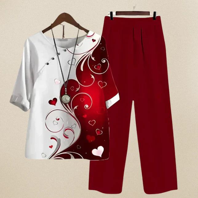 Lilou | Conjunto confortável e elegante com camisa e calças