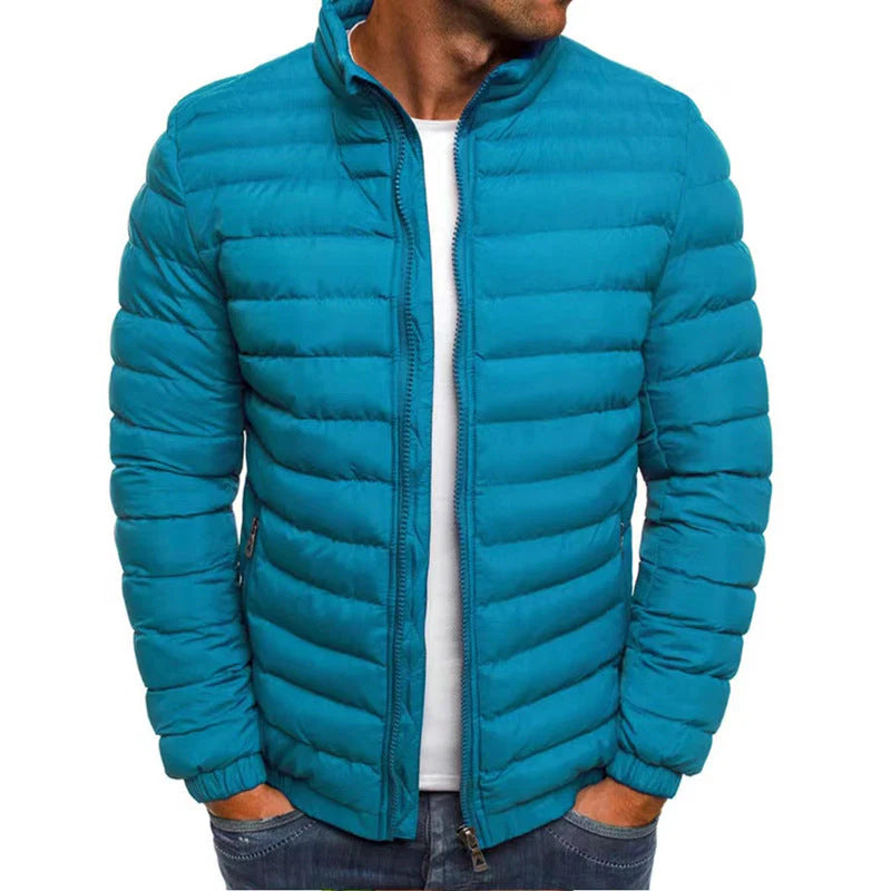 Owen | Casaco puffer acolchoado estilo urbano para homem