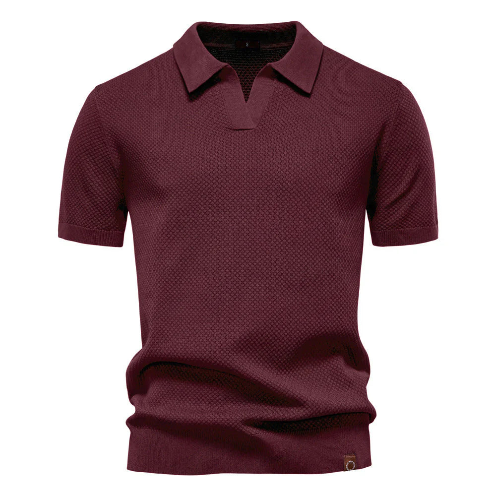 Kostas | Polo elegante de manga curta