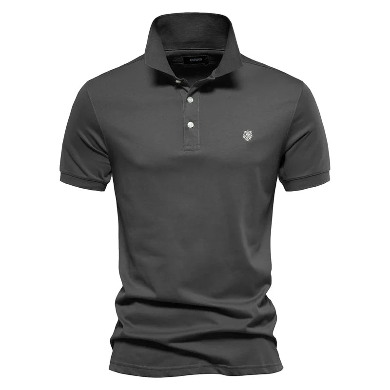 León | Polo clássico para homem