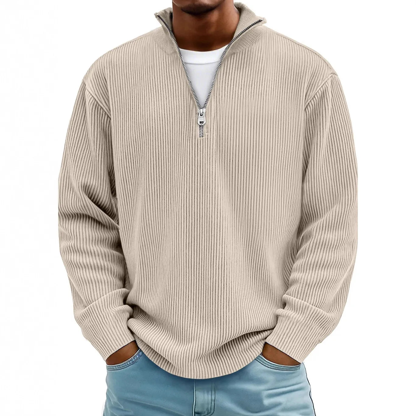 Calix | Camisola elegante com fecho de correr