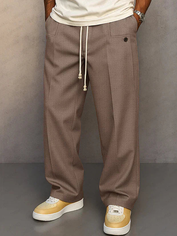 Dylan | Calças elegantes com cordão ajustável