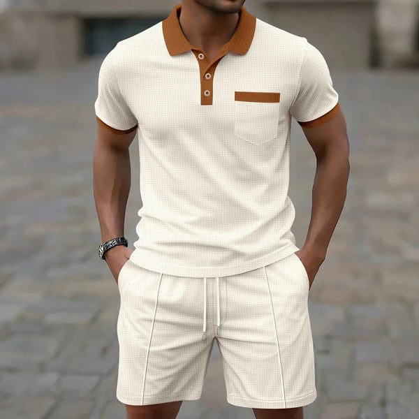 Niska | Conjunto polo clássico para homem