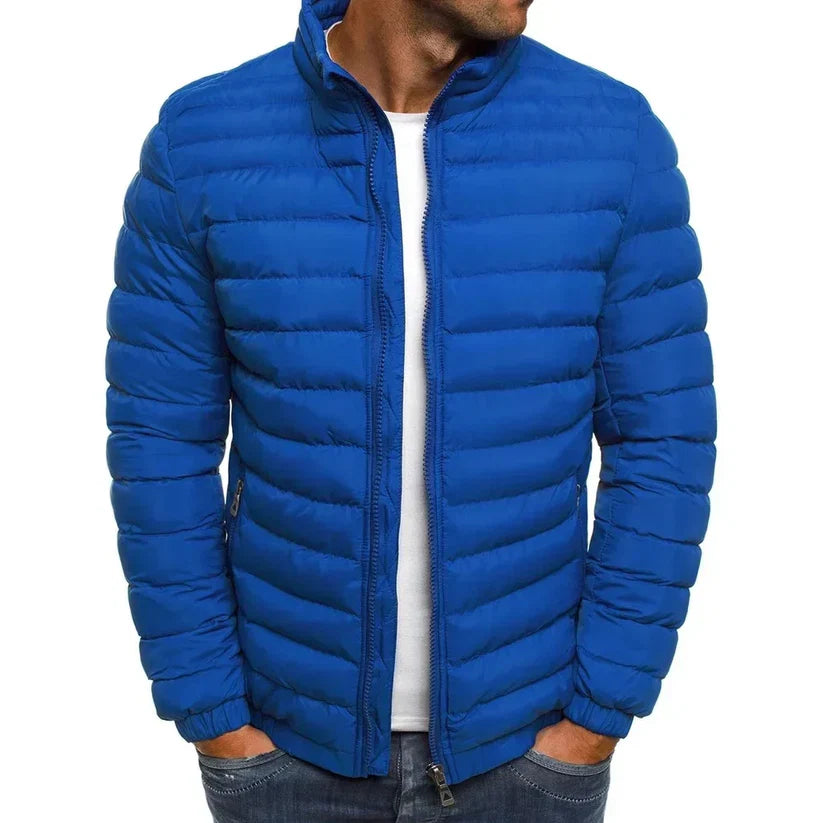Owen | Casaco puffer acolchoado estilo urbano para homem