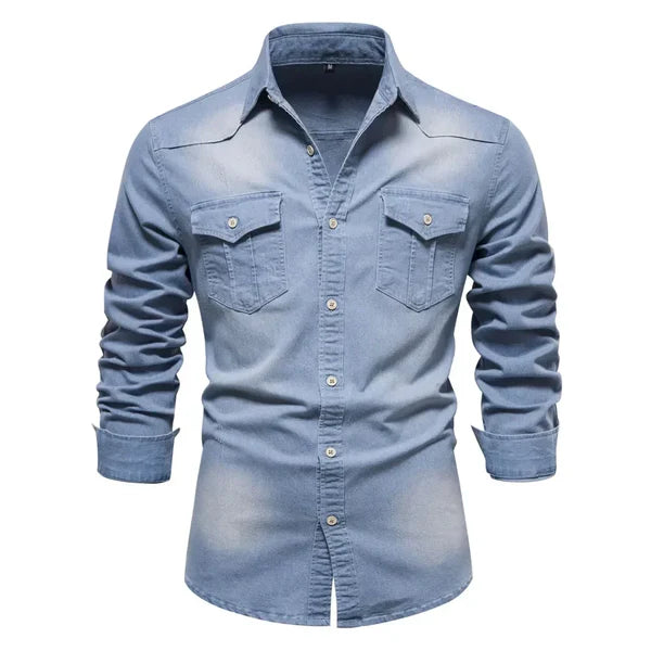 Harry | Camisa denim resistente