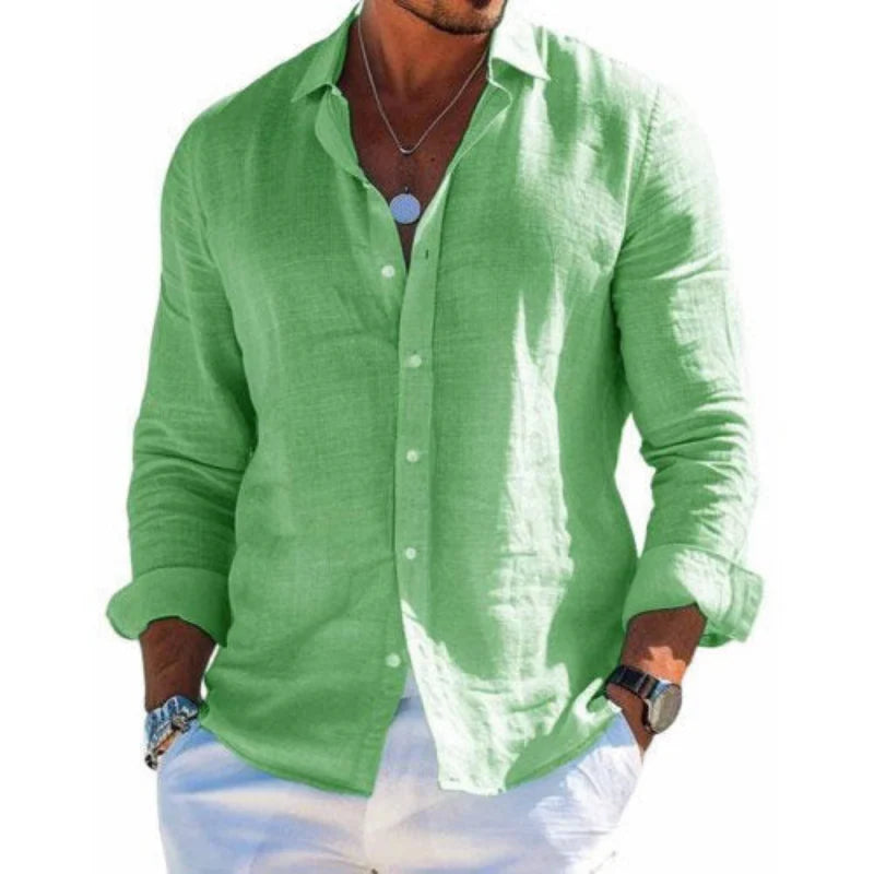 Carlos | Camisa elegante em tecido respirável