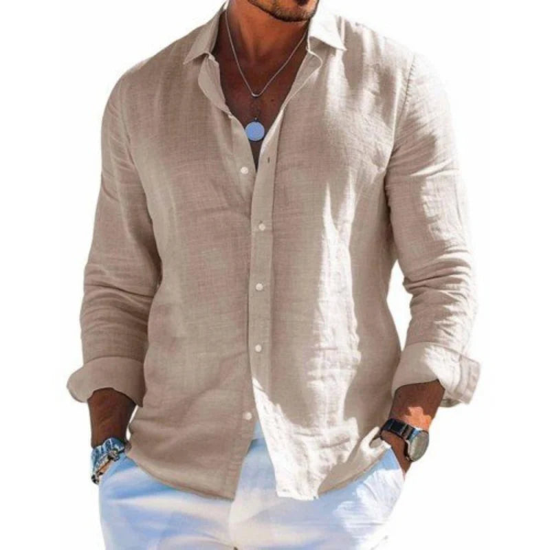Carlos | Camisa elegante em tecido respirável