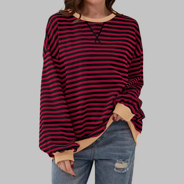 Falara | Camisola Descontraída às Riscas