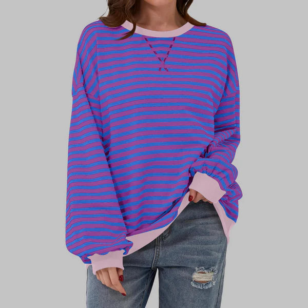 Falara | Camisola Descontraída às Riscas