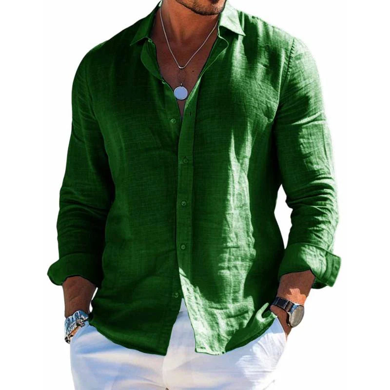 Carlos | Camisa elegante em tecido respirável
